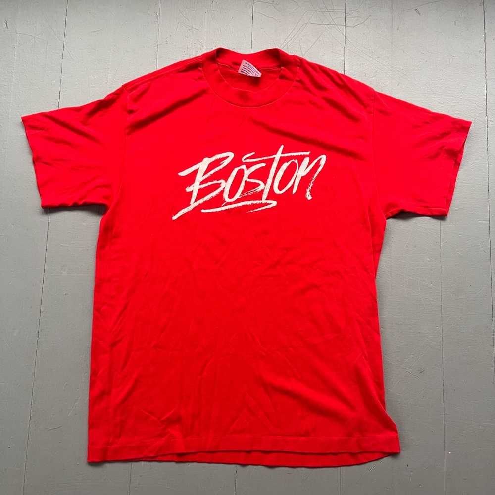 Vintage Boston Red Men's band T-Shirt